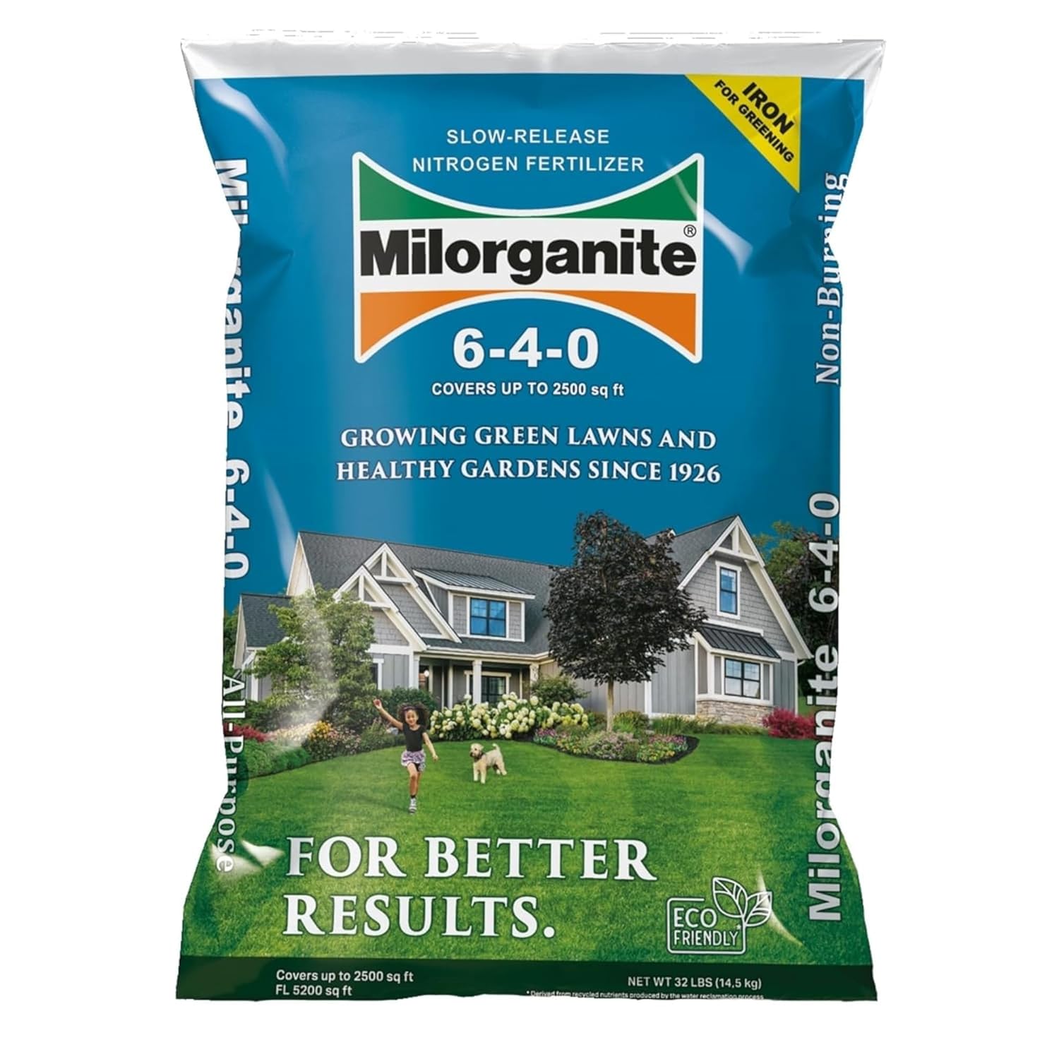 Milorganite Slow release lawn food Fertilizer